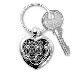 Fabric Geometric Shape Key Chain (heart) by HermanTelo