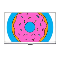 Donut Doughnut Dessert Clip Art Business Card Holder by Simbadda