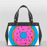 Donut Doughnut Dessert Clip Art Oversize Office Handbag (2 Sides) Front