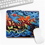 Graffiti Colourful Street Art Art Large Mousepads Front