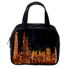 Architecture Buildings City Classic Handbag (one Side) by Simbadda