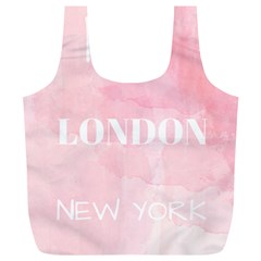 Paris Full Print Recycle Bag (xl) by Lullaby