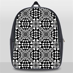 Fabric Design Pattern Color School Bag (xl) by Simbadda