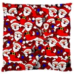 Nicholas Santa Christmas Pattern Large Cushion Case (One Side) Front