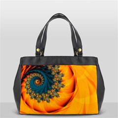 Art Artwork Fractal Digital Art Oversize Office Handbag (2 Sides) by Wegoenart