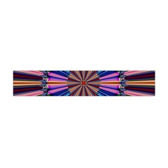 Artwork Fractal Geometrical Design Flano Scarf (mini) by Wegoenart