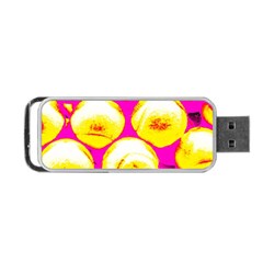 Pop Art Tennis Balls Portable Usb Flash (one Side) by essentialimage