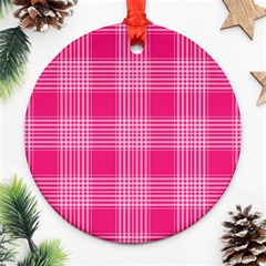 Checks 316856 960 720 Ornament (round) by vintage2030