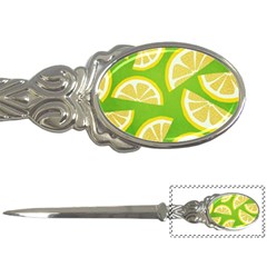 Lemon Fruit Healthy Fruits Food Letter Opener by Wegoenart