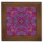 Kaleidoscope  Framed Tile Front