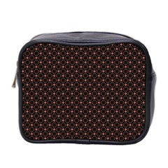 Pattern Texture Drawing Wall Mini Toiletries Bag (two Sides)