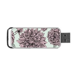 Flowers Portable Usb Flash (two Sides) by Sobalvarro