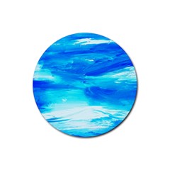 Sky 1 1 Rubber Coaster (round)  by bestdesignintheworld