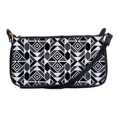 Graphic Design Decoration Abstract Seamless Pattern Shoulder Clutch Bag by Vaneshart