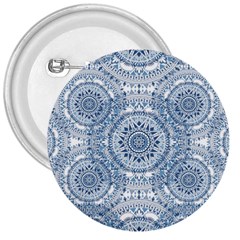 Boho Pattern Style Graphic Vector 3  Buttons by Sobalvarro