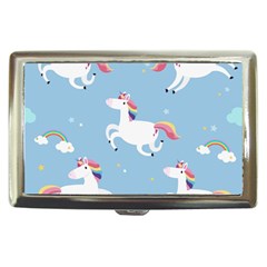 Unicorn Seamless Pattern Background Vector (2) Cigarette Money Case by Sobalvarro