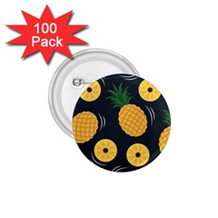 Seamless Pattern Pineapple Pattern 1 75  Buttons (100 Pack)  by Vaneshart