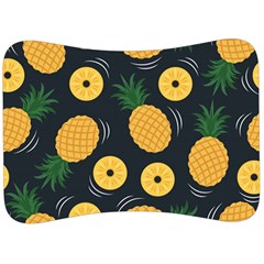 Seamless Pattern Pineapple Pattern Velour Seat Head Rest Cushion by Vaneshart