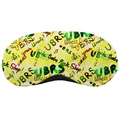 Ubrs Yellow Sleeping Mask by Rokinart