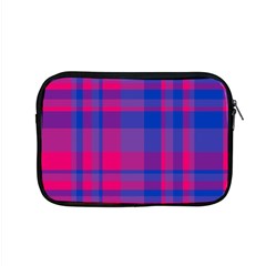 Bisexual Plaid Apple Macbook Pro 15  Zipper Case by NanaLeonti