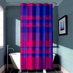 Bisexualplaid Shower Curtain 36  X 72  (stall)  by NanaLeonti