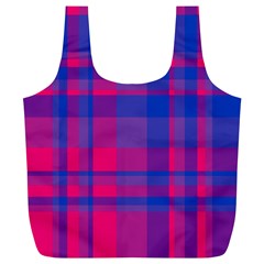 Bisexualplaid Full Print Recycle Bag (xl) by NanaLeonti