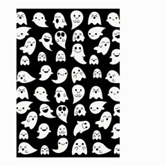 Cute Kawaii Ghost Pattern Small Garden Flag (two Sides) by Valentinaart