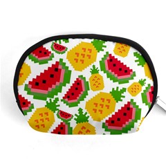 Watermelon Pattern Se Fruit Summer Accessory Pouch (medium) by Vaneshart