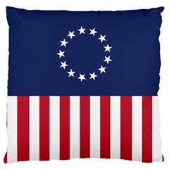 Betsy Ross Flag Usa America United States 1777 Thirteen Colonies Vertical Large Cushion Case (one Side) by snek