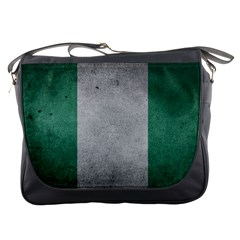 Grunge Nigeria Flag Messenger Bag by trulycreative