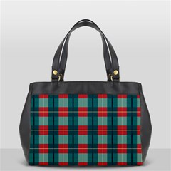 Pattern Texture Plaid Oversize Office Handbag by Mariart