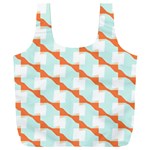 Wallpaper Chevron Full Print Recycle Bag (XXL) Front