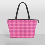 Pink Classic Shoulder Handbag Front