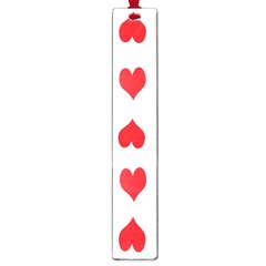 Heart Red Love Valentines Day Large Book Marks by HermanTelo