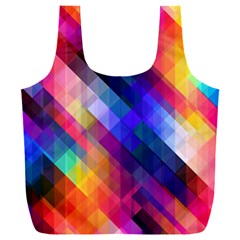 Abstract Background Colorful Pattern Full Print Recycle Bag (xxl) by HermanTelo