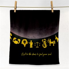 Look To The Stars Face Towel by Alchemy2