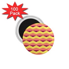 Background Colorful Chevron 1 75  Magnets (100 Pack)  by HermanTelo