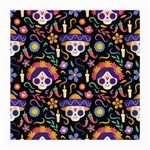 Dia de los muertos Medium Glasses Cloth (2 Sides) Front