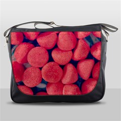 Fraise Bonbons Messenger Bag by kcreatif