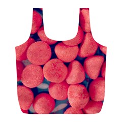 Fraise Bonbons Full Print Recycle Bag (l) by kcreatif