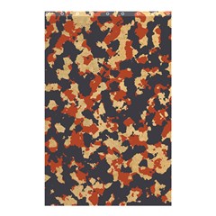 Aged Red, White, And Blue Camo Shower Curtain 48  X 72  (small)  by McCallaCoultureArmyShop