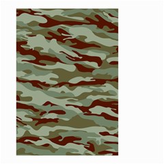 Brown And Green Camo Small Garden Flag (two Sides) by McCallaCoultureArmyShop