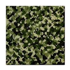 Dark Green Camouflage Army Face Towel by McCallaCoultureArmyShop