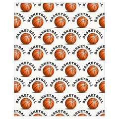 Orange Basketballs Drawstring Bag (small) by mccallacoulturesports