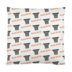 Slam Dunk Baskelball Baskets Standard Cushion Case (one Side) by mccallacoulturesports