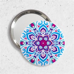 Mandala Blue 2 25  Handbag Mirrors by designsbymallika