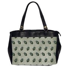 Army Green Hand Grenades Oversize Office Handbag (2 Sides) by McCallaCoultureArmyShop