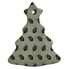 Army Green Hand Grenades Christmas Tree Ornament (two Sides) by McCallaCoultureArmyShop