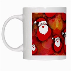 Santa Clause White Mugs by HermanTelo