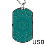 Over The Calm Sea Is The Most Beautiful Star Dog Tag USB Flash (Two Sides) Front